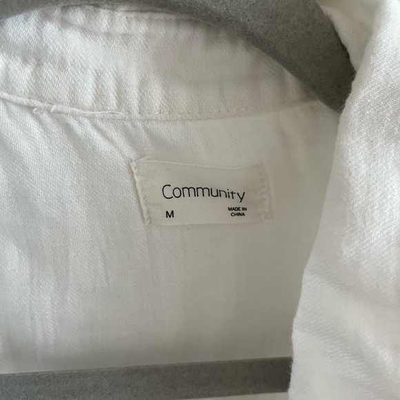 Aritzia Linen shirt dress with pockets - Picture 2 of 6